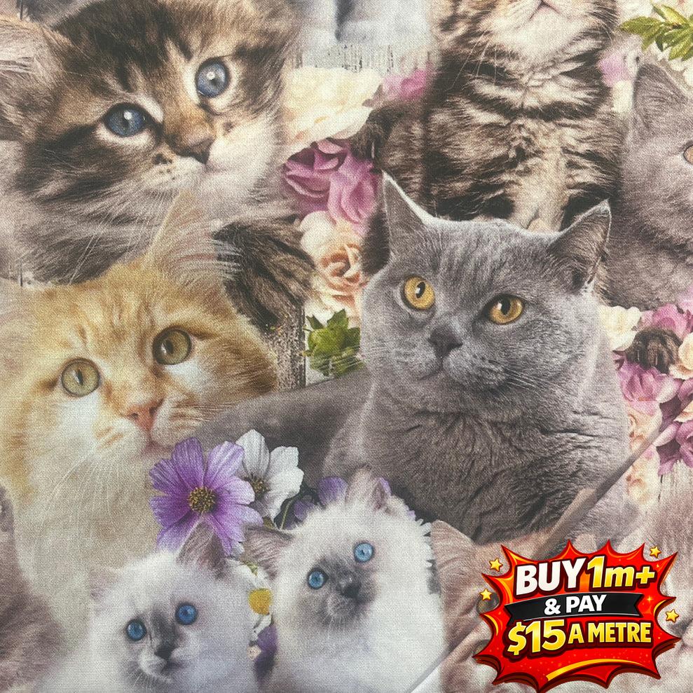 100% Cotton Fabric WOF 110cm-  112cm