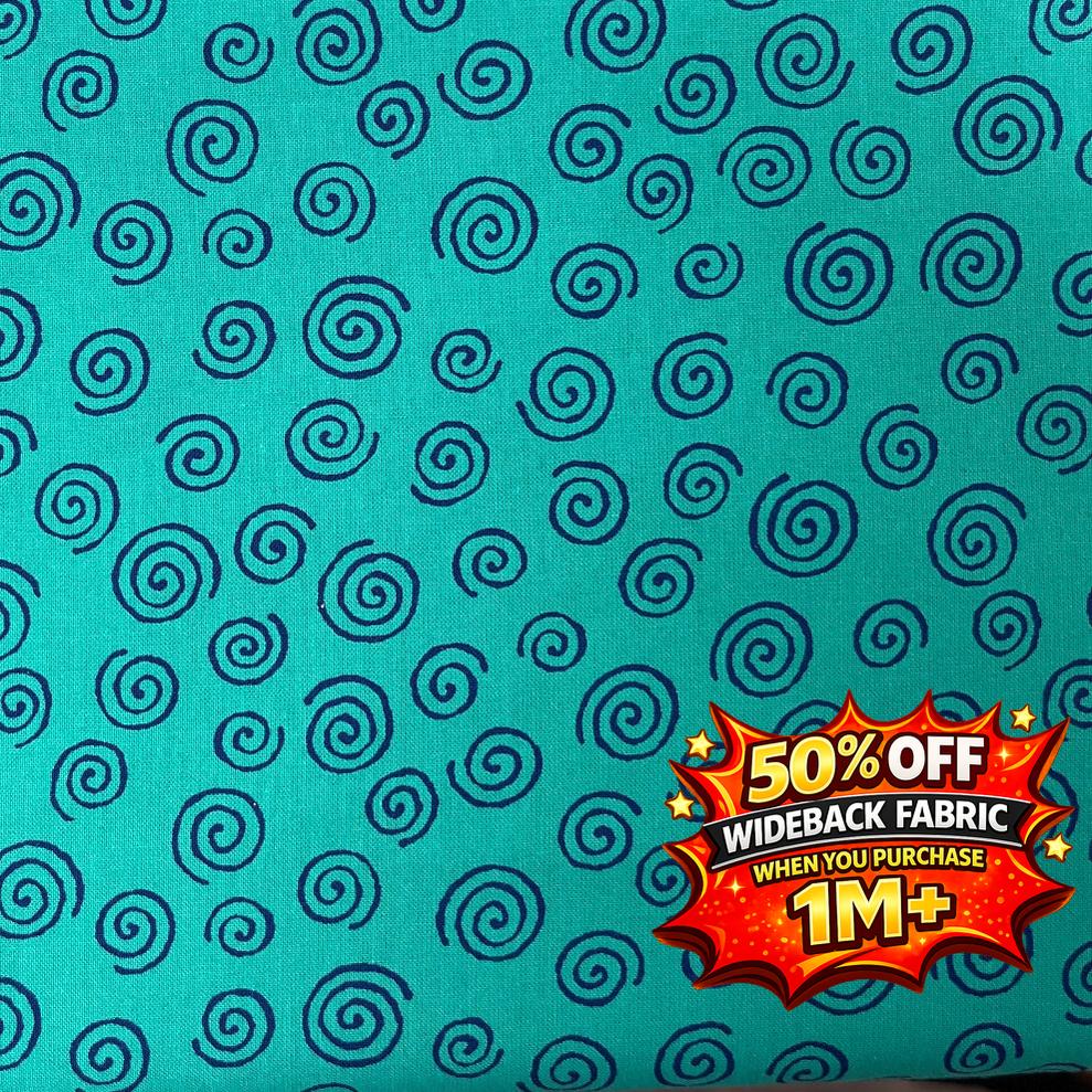 Green and Blue WideBack 108" or 270cm