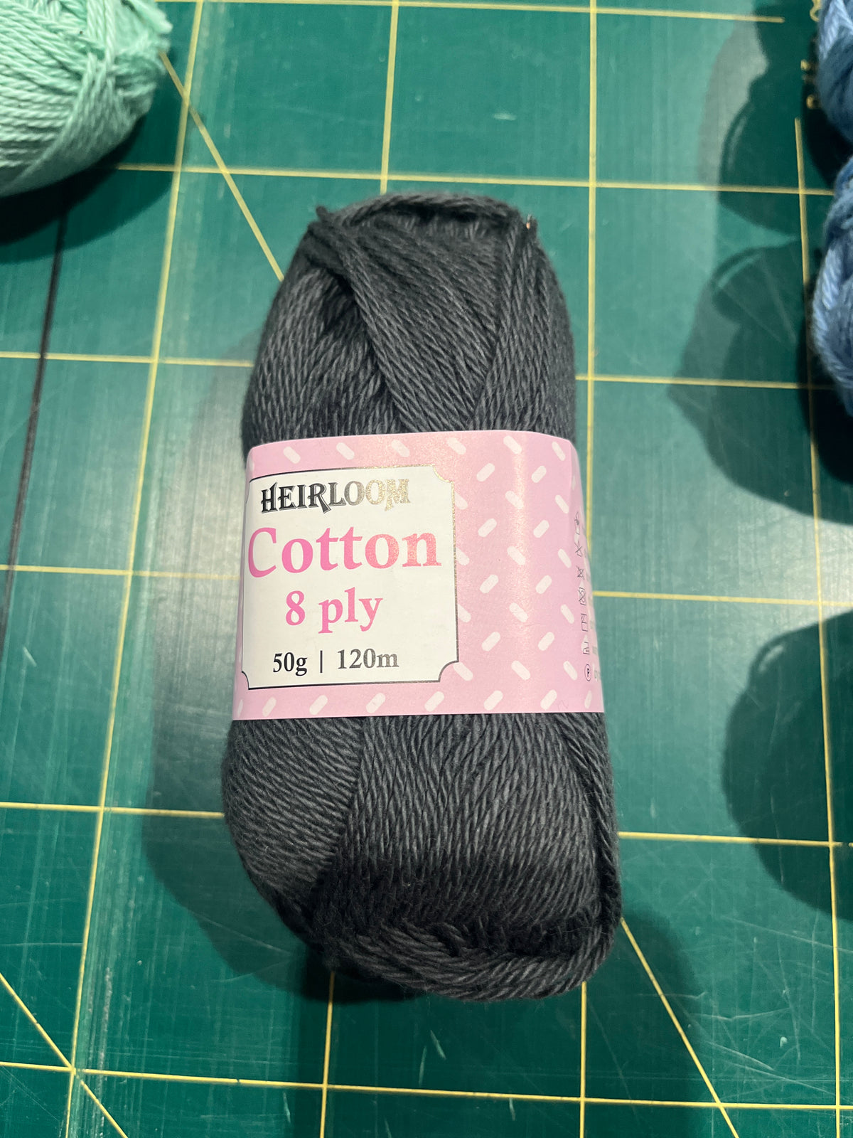 Heirloom Cotton 8 ply 50 gram Wool 6646