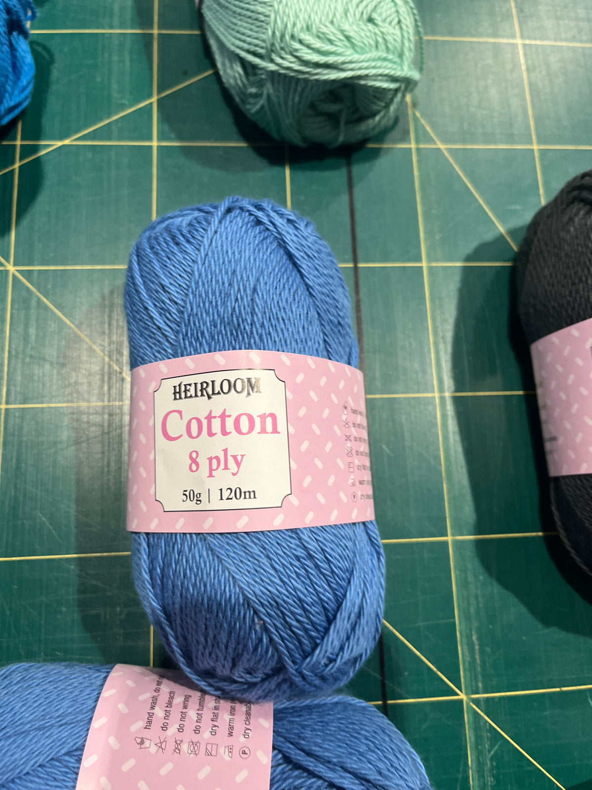 Heirloom Cotton 8 ply 50 gram Wool 6641