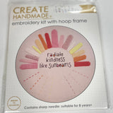 Create Handmade Embroidery Kindness Hand Stitching with Hoop