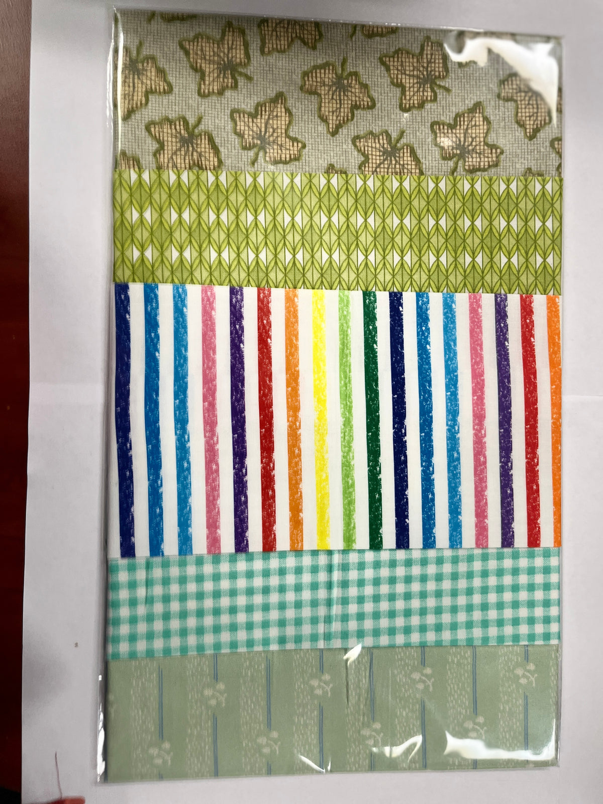 Fat 1/16 Fabric Bundle – 5 Piece  Cotton