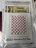 GOOSED LIGHTNING flying geese 2" x 4" 2403B pattern