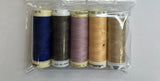 5 Pack Mettler Thread – 100 Metres Per Spool Polyester