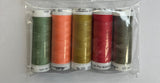 5 Pack Mettler Thread – 100 Metres Per Spool Polyester