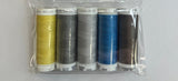 5 Pack Mettler Thread – 100 Metres Per Spool Polyester
