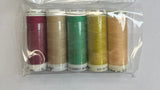 5 Pack Mettler Thread – 100 Metres Per Spool Polyester