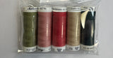 5 Pack Mettler Thread – 100 Metres Per Spool Polyester