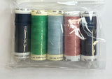 5 Pack Mettler Thread – 100 Metres Per Spool Polyester