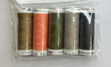 5 Pack Mettler Thread – 100 Metres Per Spool Polyester
