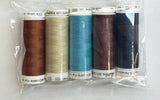 5 Pack Mettler Thread – 100 Metres Per Spool Polyester