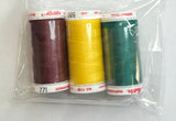 3 Pack Mettler Thread – 500 Metres Per Spool Polyester