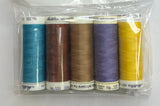 5 Pack Mettler Thread – 100 Metres Per Spool Polyester