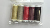 5 Pack Mettler Thread – 100 Metres Per Spool Polyester