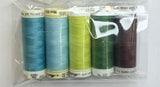 5 Pack Mettler Thread – 100 Metres Per Spool Polyester