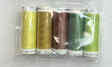 5 Pack Mettler Thread – 100 Metres Per Spool Polyester