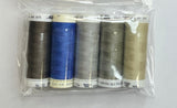 5 Pack Mettler Thread – 100 Metres Per Spool Polyester