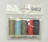 5 Pack Mettler Thread – 100 Metres Per Spool Polyester
