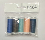 5 Pack Mettler Thread – 100 Metres Per Spool Polyester