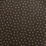 Itsy Bits II Dark Brown 100% Cotton Fabric