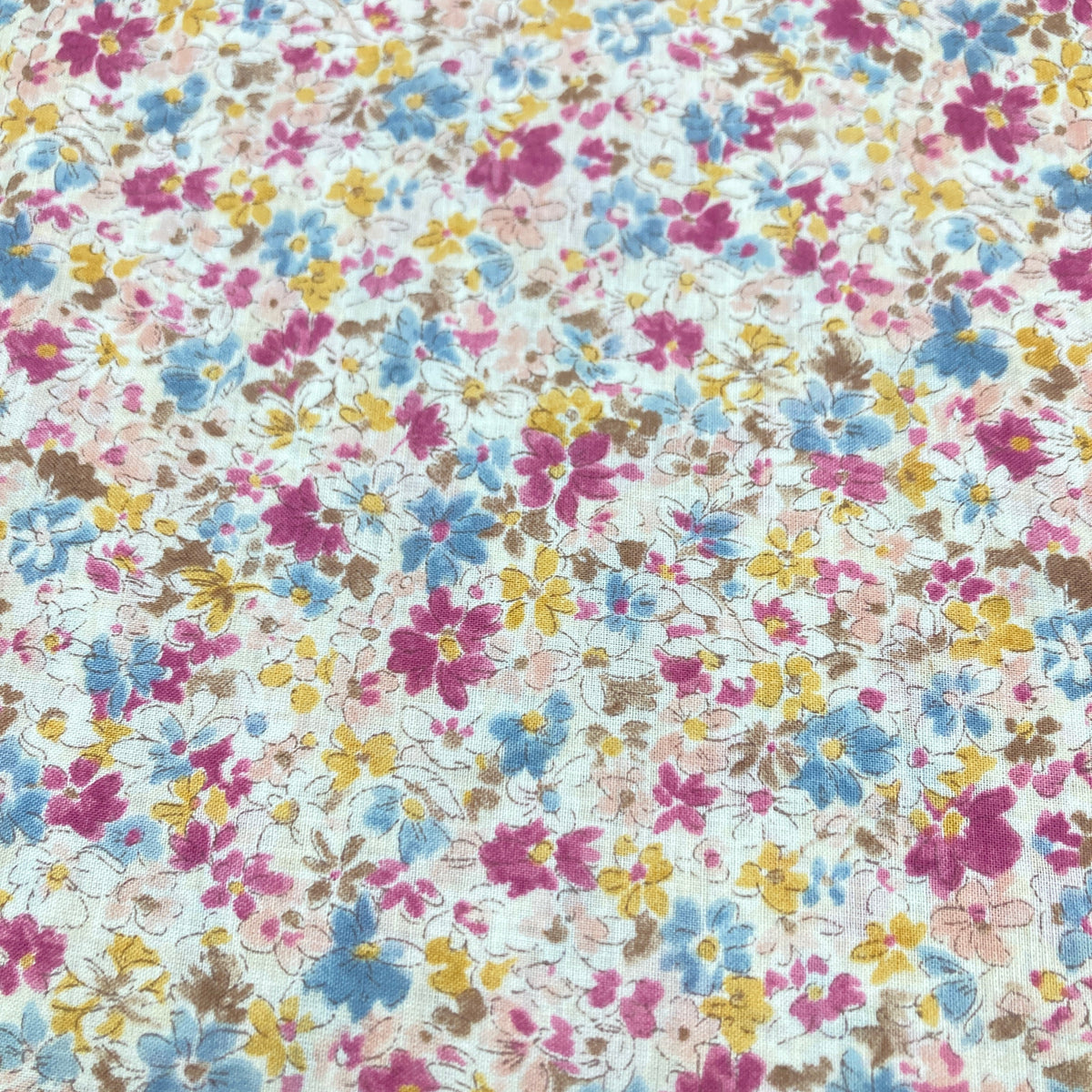 Floral Lawn Fabric