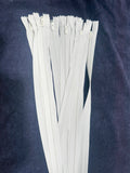 Zip White 56 cm
