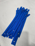 Zip Electric Blue 25 cm