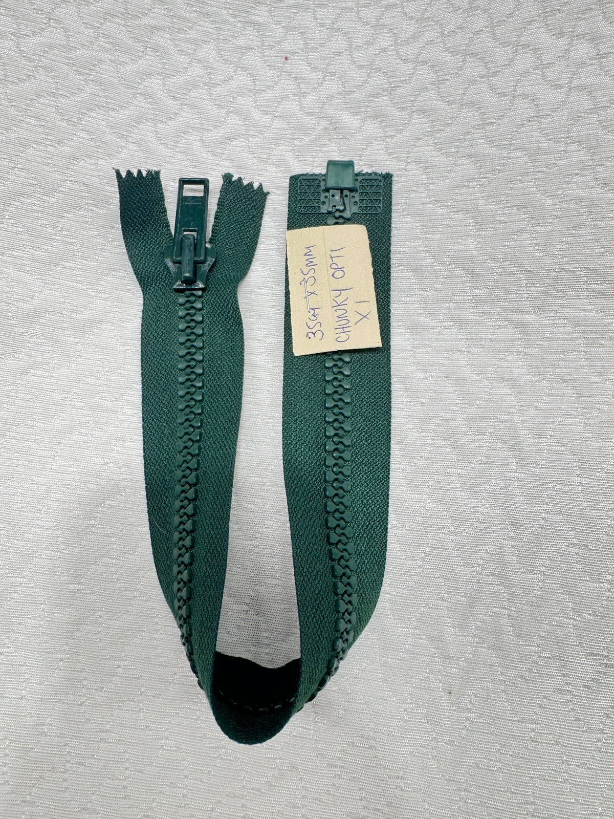 Zip Green 35 cm