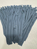 Zip Grey/Blue 18 cm