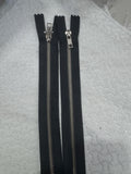 Zip Metal Dark Grey 55 cm