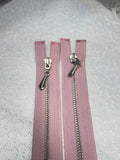 Zip Metal Pink 65 cm