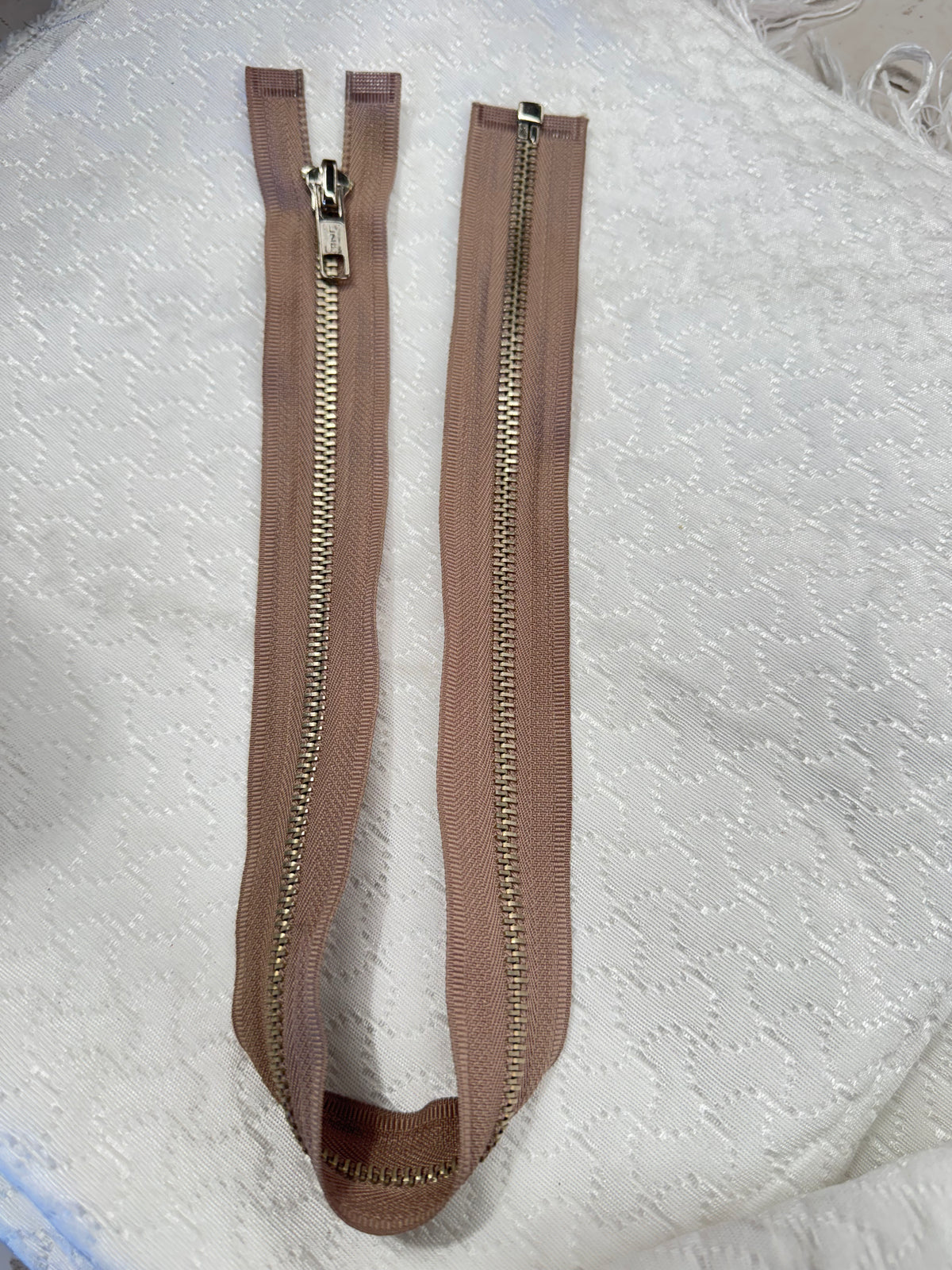 Zip Metal Brown/Beige 52 cm