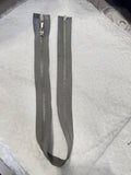Zip Metal Light Grey 55 cm