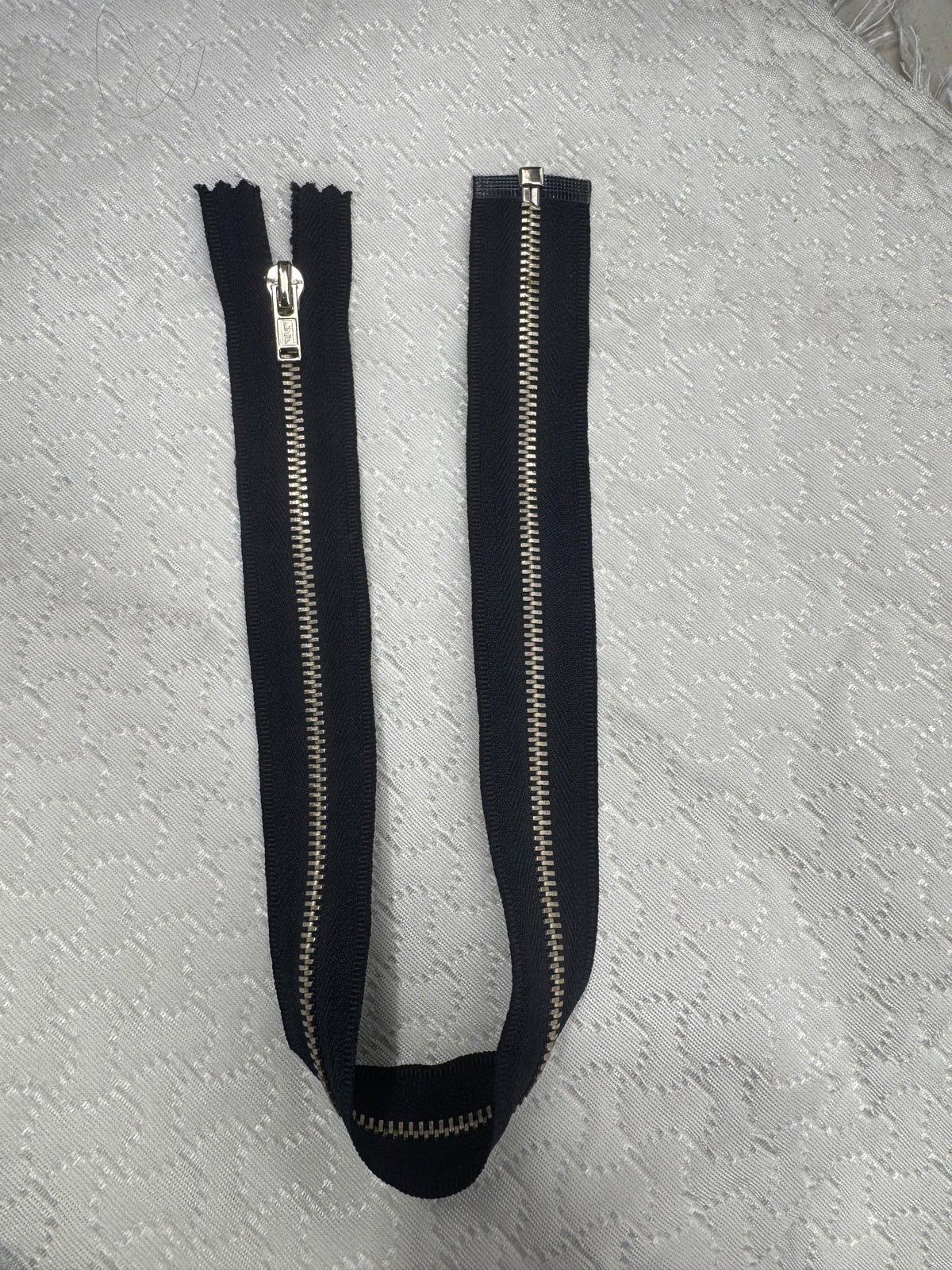 Zip Metal Dark Blue 42 cm