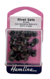 Hemline Rivet Sets / 20 Sets Bronze