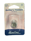 Hemline Metal Quilters Thimble Size 15 (Small)