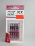 Birch Universal Machine Needles, Size 80/12, Qty 5.