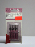 Birch Universal Machine Needles, Size 100/16, Qty 5.