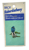 Birch Golf Putting Iron On Motif