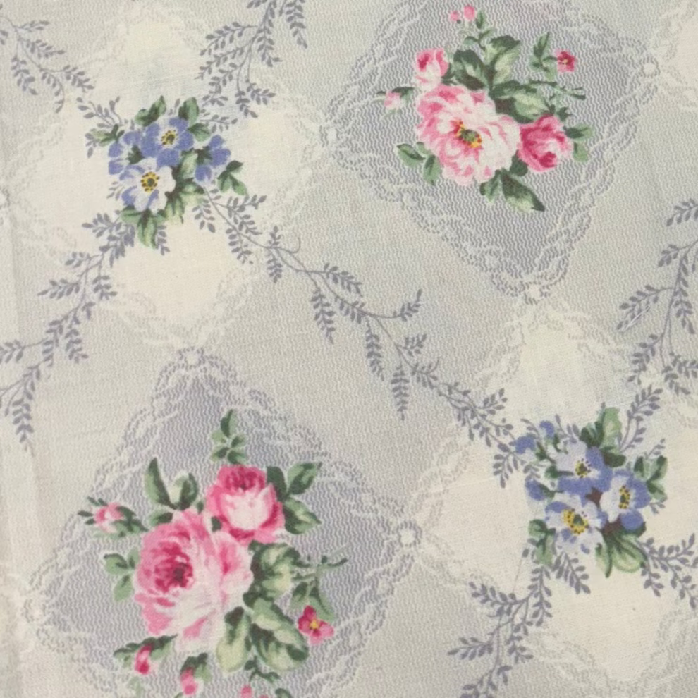 Rurubouquet Love Rose Fabric