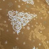 Fabri-Quilt Holiday Editions #114-761 Gold Fabric