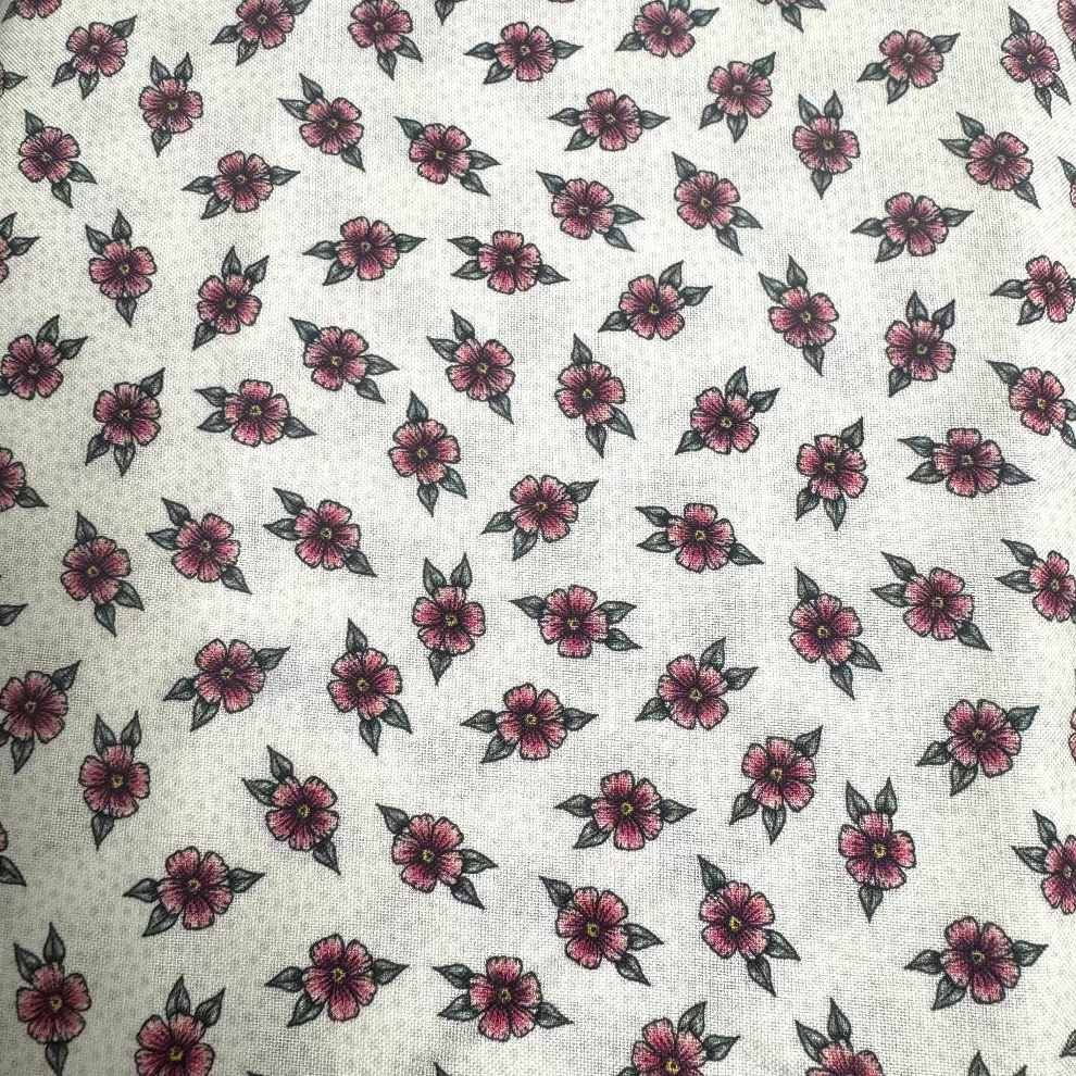 Kate Blossom Floral Fabric - Zoe Clifton Designs