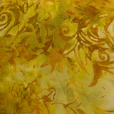Anthology Fabrics Batik Yellow