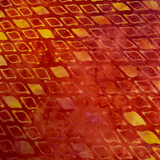 Anthology Fabrics Diamond Batik In Coral