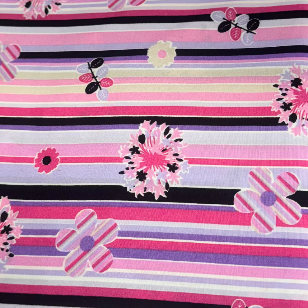 KK Fabrics Pink Floral