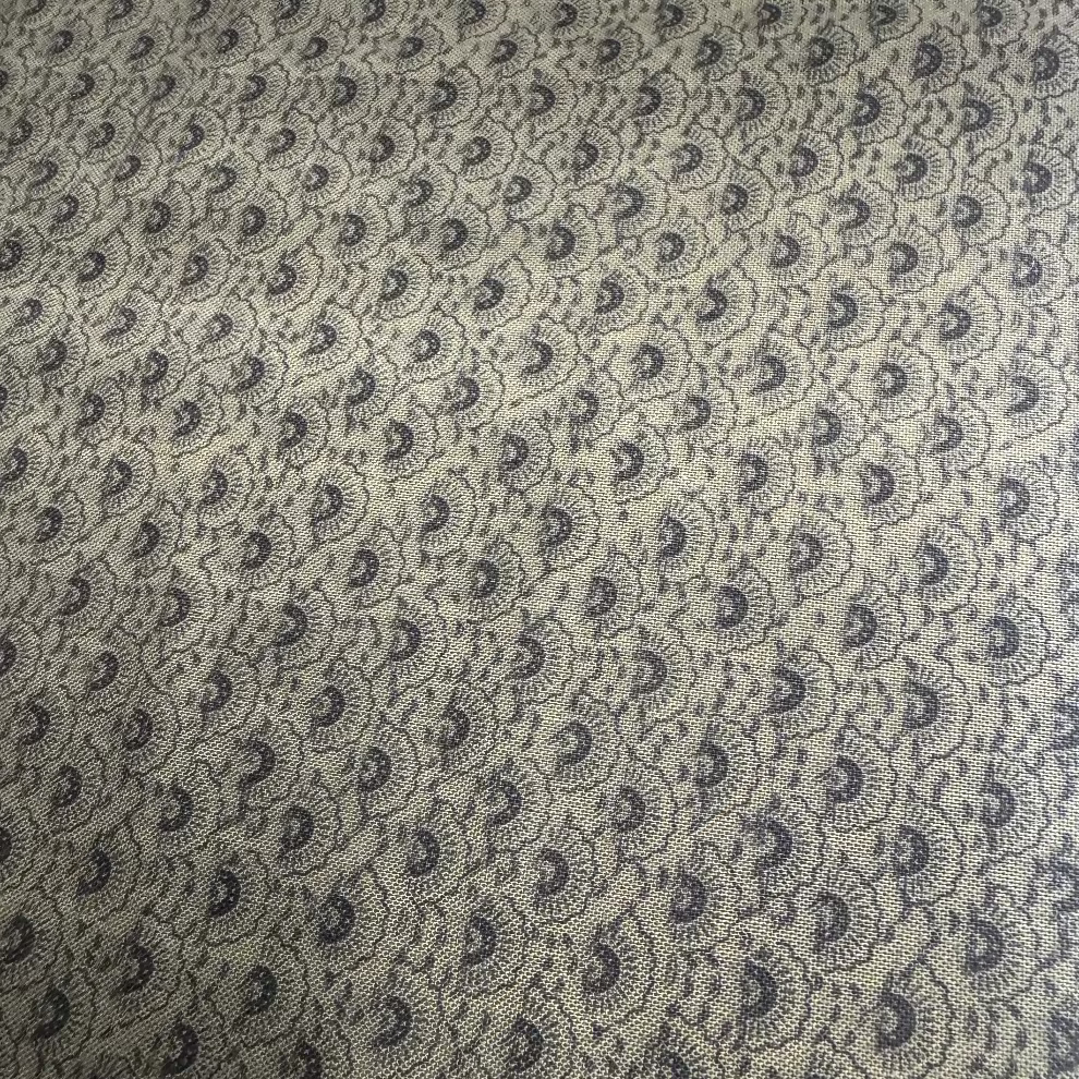 David Textiles - Green Scallops VA0017-0013