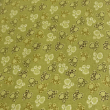 Birch - Puppy Paw Prints Green