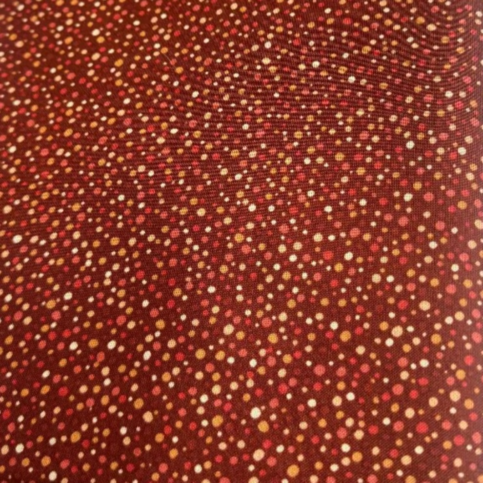 Stof Fabrics - Red Confetti