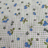 Happy Message 30's HM10549L Fabric CherriesBlue and Green