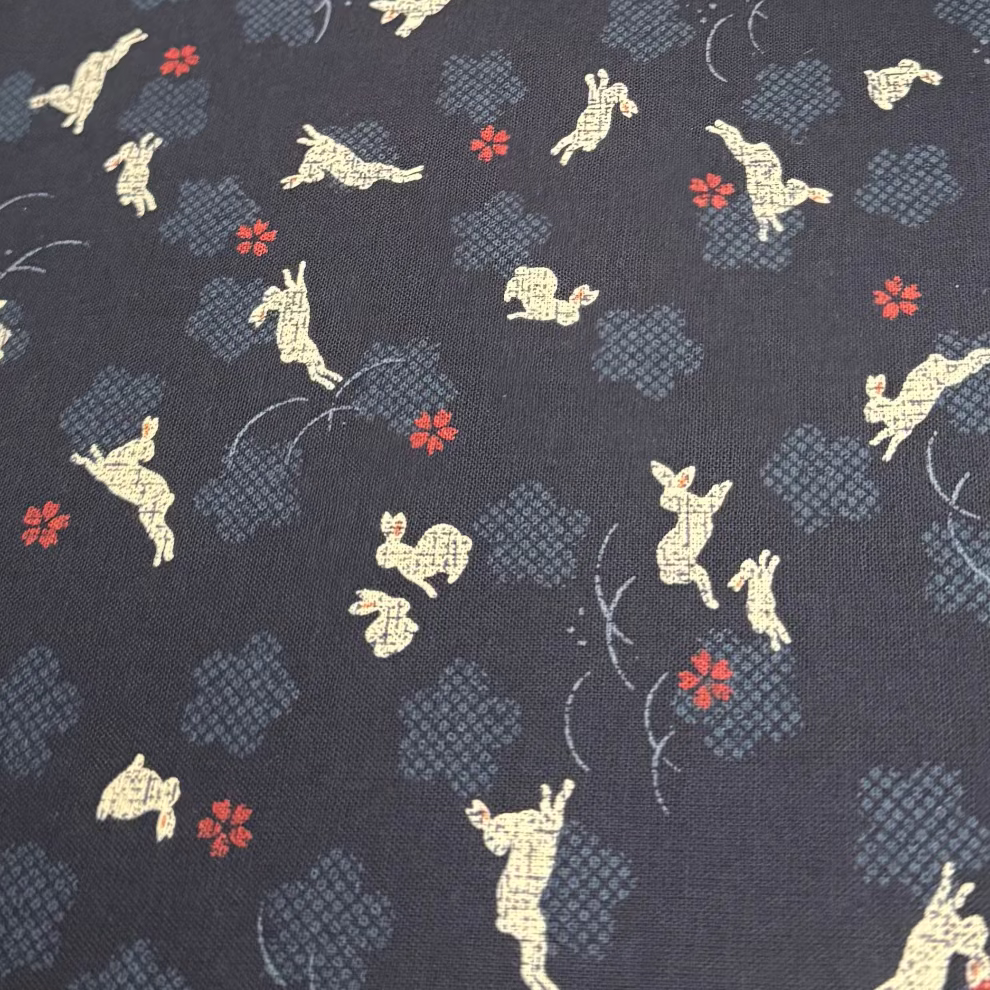 Japanese Cotton Print / Usagi | Oak Fabrics